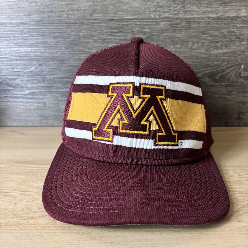Minnesota Golden Gophers Hat Cap Snap Back NCAA Football Trucker Mesh The Game